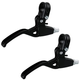 Bojueahaw 1 Pair Bicycle Brake Levers,Aluminum Alloy Brake Lever Brake Handle,2.2cm Universal Bike Bicycles Brake Handle for Most Bicycles Mountain Road Bike