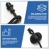 4 Pair Car Parcel Shelf Strings, Tonneau Cover Strap Cord