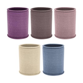 10 Pcs Stretch Hair Ties, Ponytail Holders Seamless Hair Rubber Hair Ties No Damage for Thick Hair Curly Hair (Colorful)