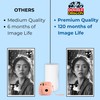 Double Dragon, 10 Rolls 57x25mm Premium Thermal Paper, BPA-Free, 10-Year