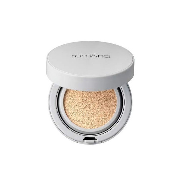 rom&nd Zero Cushion Semi-Matte 14g, 03 Beige 23, Long Lasting, High Coverage, Semi Matte Finish, Flawless Complexion Without Cakey Face, Makeup Base and Fixer, Thinly Layered, Korean Cushion Foundation