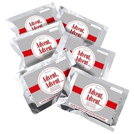 Valina FORTUNAS 'Tea Light Dots Silver Advent, Advent/6 Pack