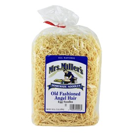 AmishTastes Mrs. Miller's Old-Fashioned Angel Hair Noodles, 16 Oz. (Pack of 4)