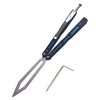 Stainless Steel Bearing G10 Flip Training Tricks Crowbar Tool with