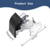 FZJDSD Interior Hood Latch Lock Actuator Release Handle Assembly 51237149591