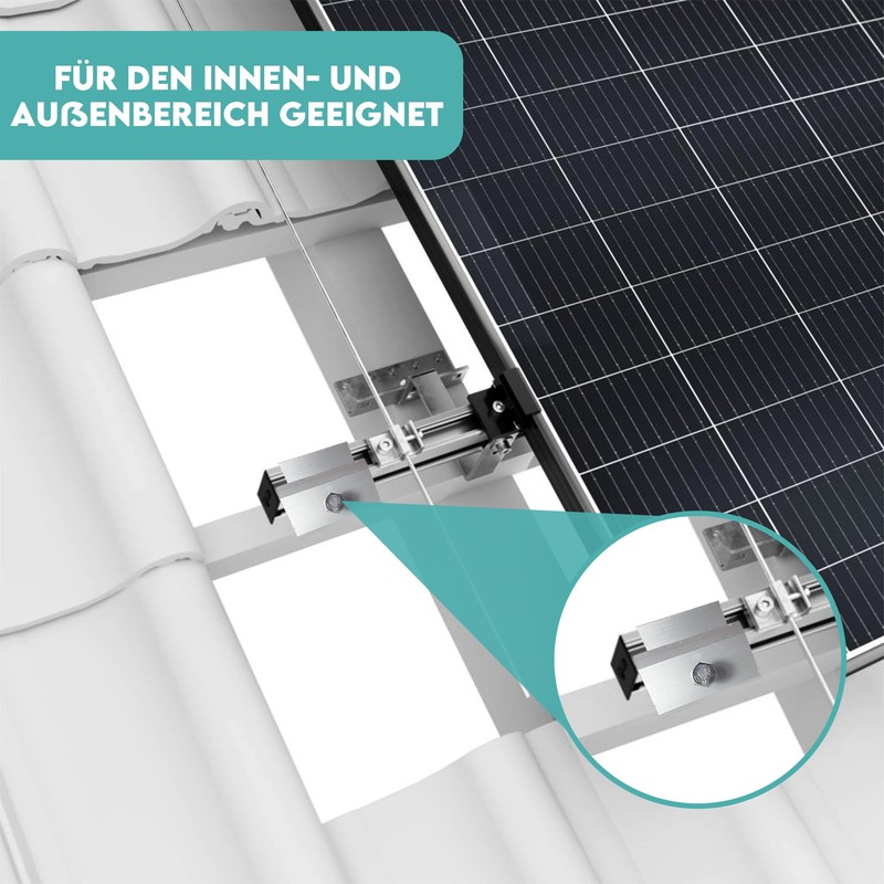 SolX Mounting Clamps - for Inverter Balcony Power Station Easy