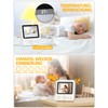 OBVHNUA Babyphone mit Kamera 720p IPS Video Babyphone 2,8" mit