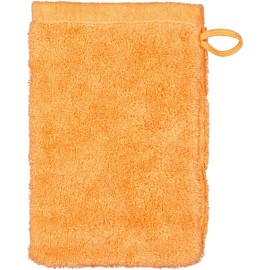 Cawö Life Style Uni 7007 Wash Mitt 16 x 22 cm Colour Number 316 Mandarin