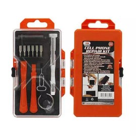 IIT 17pc Cell Phone Repair Kit Precision Screwdriver Bits Set Tools 26590