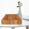 Cabilock 30 Grid Wooden Mobile Phone Storage Box Cell Phone