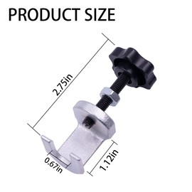 XINLIYA Car Windshield Wiper Arm Puller, Car Windscreen Wiper Arm Removal Tool, Lightweight Arm Bearing Remover Puller Repair Tool Kit, Universal Automotive Accessories for SUV Truck Van