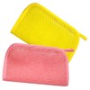 2 Piezas Esponja de Baño Exfoliante de Nylon, Color Aleatorio,