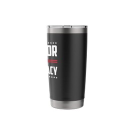Dictator Or Democracy Stainless Steel Insulated Tumbler
