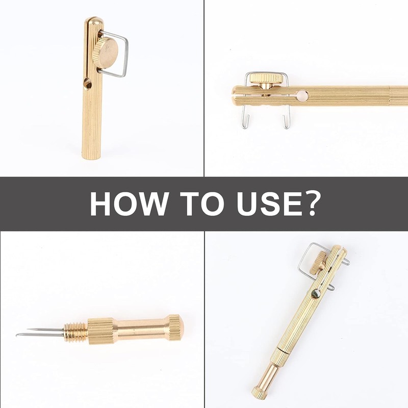Fishing Line Hook Knot Tying Tool, Copper Practical Knot Line