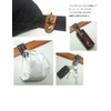 Highstyle Tochigi Leather Mask Holder, Lightweight Aluminum Carabiner, Beetle Type,