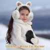 Aoreun Children's Winter Ear Warmers Soft Cute Cat Ears Design