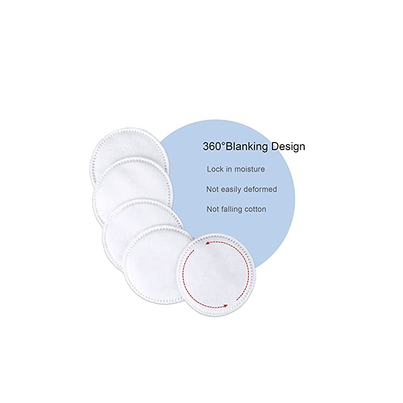 MSQ Cotton Rounds (300 unidades), almohadillas removedoras de maquillaje, almohadillas
