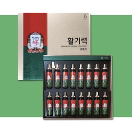 More H Jeonggwanjang Vitality Jeonggwanjang Jeonggwanjang Vitality 16 bottles redginseng Jeonggwanjang Vitality 1 box / 정관장활기력 정관장 정환장활기력16병 redginseng 정관장활기력 1 box