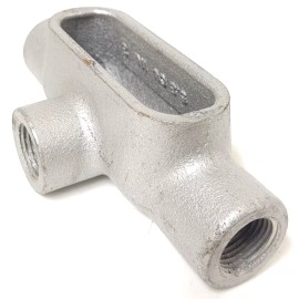 Crouse Hinds  Crouse & Hinds 1/2" 3 Way T17 Form IMC Rigid Iron Conduit Body Tee