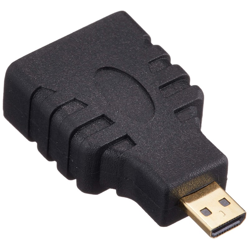 Elecom HDMI (Female) to Micro HDMI (Male) Adapter Black AD-HDAD3BK