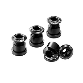 Reverse Chainring Screws Set of 4 Aluminium Black