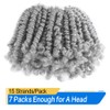 Pre-Twisted Short Bob Spring Twist Crochet Hair for Black Women