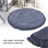 Baby Play Mat Round Shape Carpet Soft Cotton Decoration Crawling