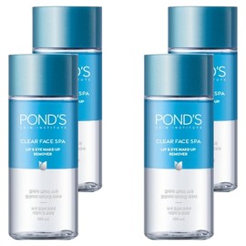 Pond's Clear Face Spa Lip & Eye Makeup Remover, 120ml, 4 pcs / 폰즈 클리어 훼이스 스파 립 앤 아이 메이크업 리무버, 120ml, 4개