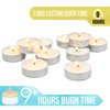 Stonebriar 20 Pack Unscented Mega Oversized Tea Light Candles with