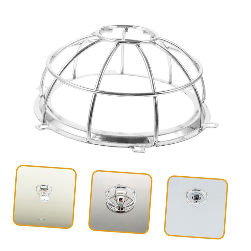 Operitacx 2pcs Fire Sprinkler Cover Protector for Sprinkler Heads Collision