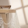 GEFEII White Lace Tablecloth Rectangular for Rectangle Table Crochet Lace