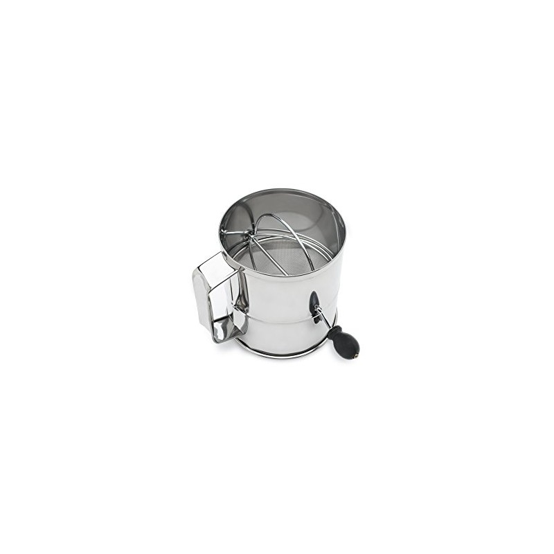 Fox Run Flour Sifter, Stainless Steel, 8-Cup