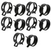 sourcing map Pack of 10 32 mm spring hose clamps,