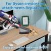 Soft Dusting Brush for Dyson Vacuum Attachments, Replacement for Dyson