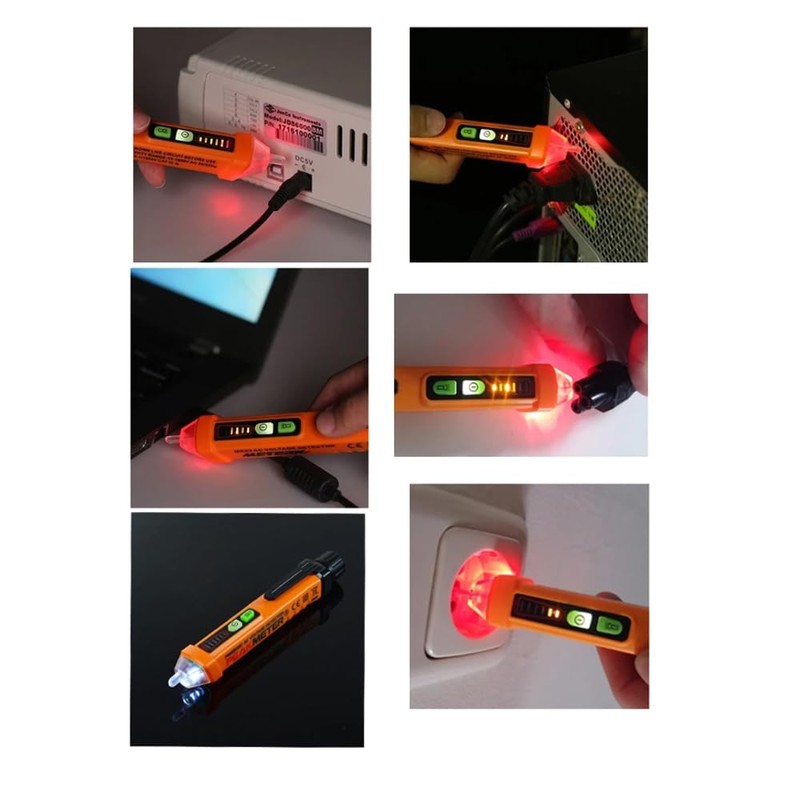 Voltage Tester, Non-Contact Voltage Tester, Pen, Wire Breakpoint Finder, Electric