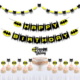 Seyal® Btman theme Birthday party supplies