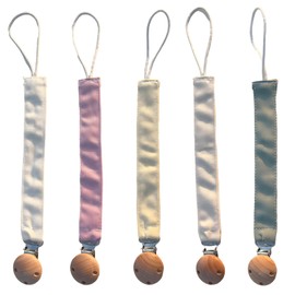 5 Pcs Dummy Clip, Mam Dummy Clip, Mam Dummy Clip, Soother Clips, Pacifier Clips, Bibs Dummy Clip, Mam Dummies, Mam Dummy Clip Adapter, for New Parents & On-The-Go Use