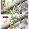 Kloahmo 304 Stainless Steel Rustproof Kitchen Sponge Holder - Suction