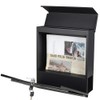 Lockable Mailboxes with Keys,Outdoor Wall Mounted Mail Box with Large