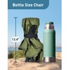 Docusvect Swivel Portable Camping Chair for Adults, Fast Setup, Lightweight