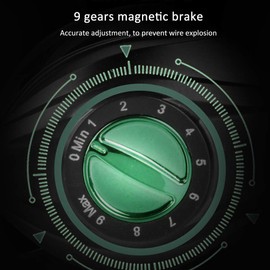 Keenso Fishing Reel Bearings, HL Metal Wheel Baitcasting Reel Left/Right Hand Magnetic Brake Fishing Accessory(Left) Fishing reels and fishing maintenance tools