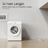 KAINGA 6 FT Universal Washing Machine Drain Hose Extension Kit,