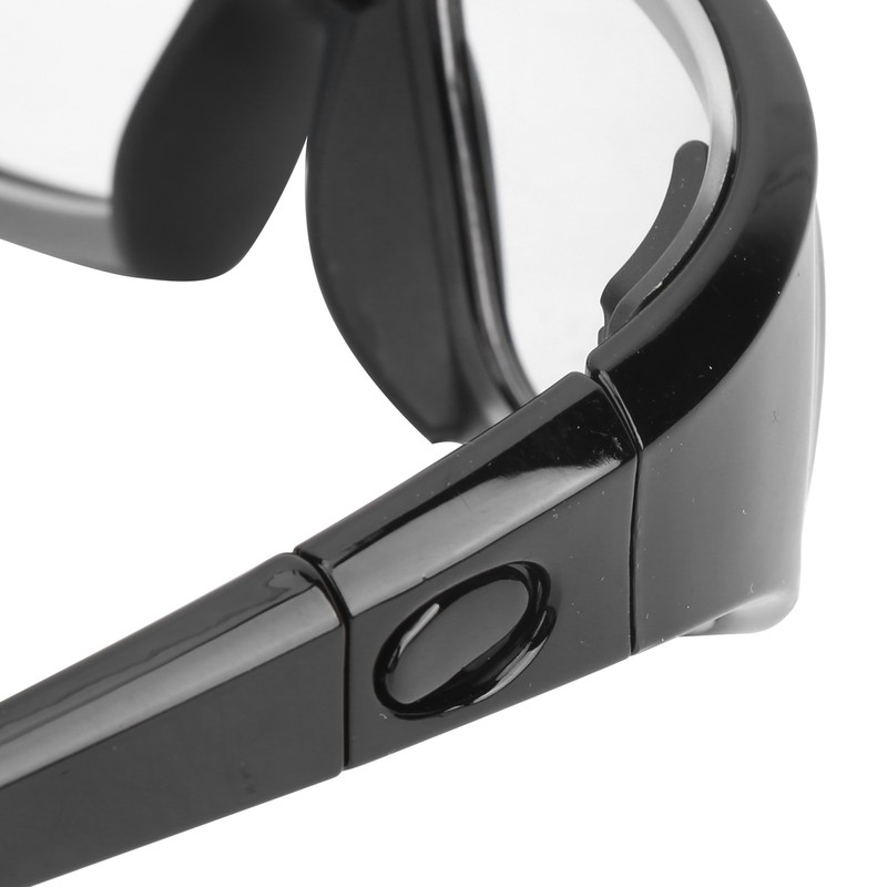 Impactresistant PC Sports Basketball Glasses Removable Headmounted Protective Goggles(black )