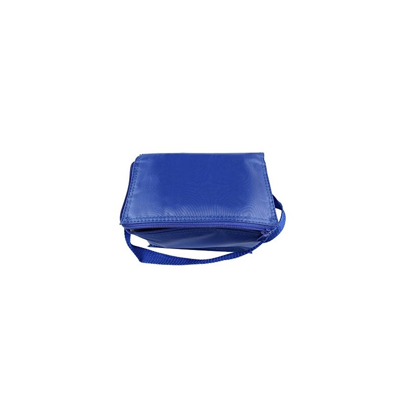 Thermal Insulated Portable Cool Canvas Stripe Lunch Picnic Totes Carry