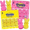 Marshmallow Peeps Pink and Yellow Easter Bunnies 8 ct (Pack
