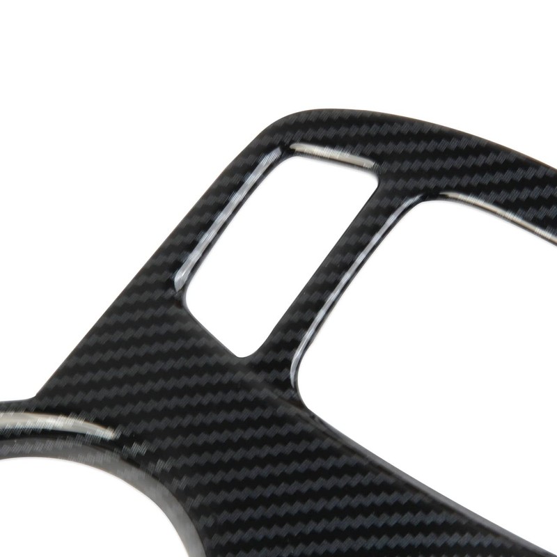 Korlot Carbon Fiber Center Console Cup Holder Knob Button Panel
