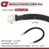 HEROFFIX 1 Pc Battery Inverter Cable Battery Cable 3/8" Lug