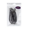 Frcolor Black Hair Hook Ponytail Holder with Hooks Hook Hair
