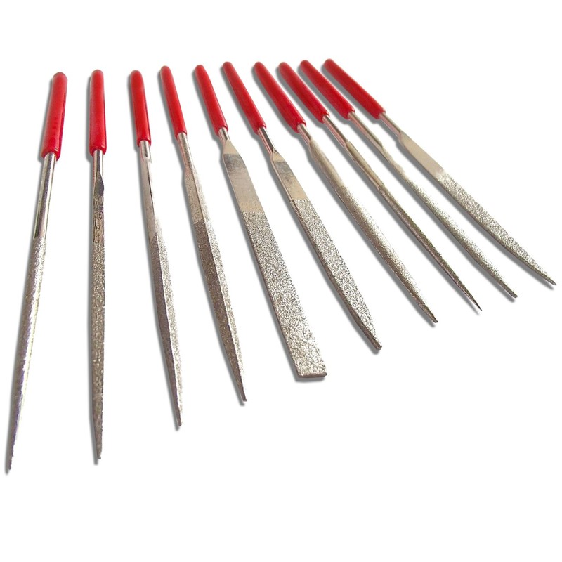 Phoenix Diamond File, 5.5 inches (140 mm) x Set of