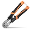 Bolt Cutter, Meccion Heay Duty 8" CR-V Mini Bolt and